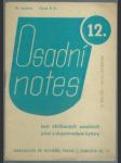 Osadní notes 12.  - náhled