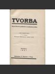 Tvorba, roč. II./1927 (List pro literární, politickou a uměleckou kritiku) - náhled