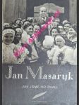 Jan masaryk, jak jsme ho znali - zeman martin - náhled