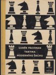 Taktika moderního šachu - I. díl: Učebnice střední hry, Funkce figur a pěšců - náhled