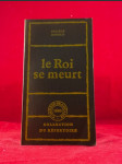 Le Roi se meurt - náhled