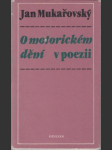 O motorickém dění v poezii - náhled