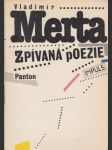 Zpívaná poezie: Úvaha vzniklá za pochodu v letech 1982-84 - náhled