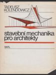 Stavební mechanika pro architekty - náhled