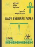 Rady bylináře Pavla - náhled