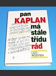 Pan Kaplan má stále třídu rád - náhled