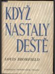 Když nastaly  deště - náhled