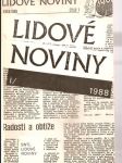 Lidové noviny 1988 - 1989  2  sv. - náhled