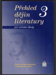 Přehled dějin literatury 3. pro sš soukal josef - náhled