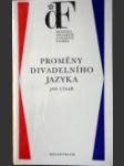 Proměny divadelního jazyka - náhled