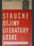 Stručné dějiny literatury české - náhled