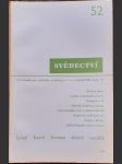 Svědectví / čtvrtletník pro politiku a kulturu č.52 -ročník  xiii. -1976 - náhled