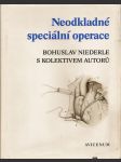 Neodkladné speciální operace - náhled