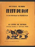 Le Lit du Roi: 28 bois originaux de Renefer - náhled