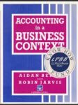 Accounting in a Business Context - náhled