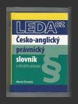 Česko-anglický právnický slovník - náhled