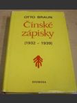 Čínské zápisky 1932 - 1939 - náhled