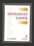 Sociologický slovník - náhled