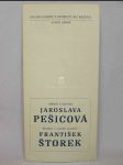 Jaroslava Pešicová: Obrazy a grafika / František Štorek: Reliefy a volné plastiky - náhled