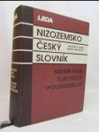 Nizozemsko-český slovník - Nederlands Tsjechisch Woordenboek - náhled