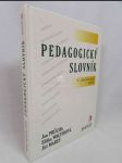 Pedagogický slovník - náhled