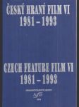 Český hraný film VI (1981-1993) - náhled