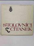Stolovníci z čítanek: Kapitoly o pražsckých stolních společnostech a slavných štamgastech - náhled