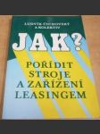 Jak? Pořídit stroje a zařízení leasingem - náhled