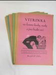 Vitrinka - na krásné knihy, vazby a jiné hezké věci ročník IV 1926-1927, čísla 1-6 - náhled