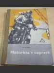 Motorista v dopravě - náhled