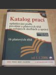 Katalog prací - náhled