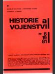 Historie a vojenství 6/1981 - náhled