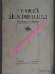 Síla přeludu - povídky o umění - krejčí františek václav - náhled