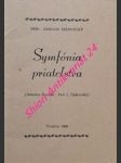 Symfónia priatelstva ( antonín dvořák - petr i. čajkovskij ) - medvecký gregor - náhled