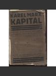 Kapitál, sv. I., kniha 1. (1920) - Kritika politické ekonomie - náhled