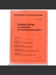 Dresdener Beiträge zur Geschichte der Technikwissenschaften. Heft 20 (1992) [vědecký časopis, č. 20, 1992] - náhled