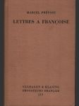 Lettres a francoise - náhled