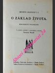 O základ života - rekolekční promluvy - haduch henryk t.j. - náhled