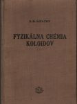 Fyzikálna chémia koloidov - náhled