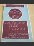 Don Quijote české filosofie - náhled