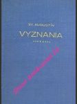 Vyznania - sv. aurelius augustinus - náhled