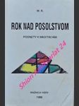 ROK NAD POSOLSTVOM - Podnety k meditáciám - W.R. / vl.jm. Ján Chryzostom Korec / - náhled