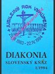 Diakonia - slovenský kňaz 1 / 1984 - náhled