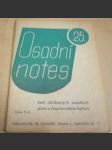 Osadní notes 25. Šest oblíbených osadních písní s doprovodem kytary - náhled