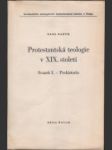 Protestantská teologie v XIX. století - náhled