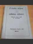 Z hlubin utrpení k velkému vítězství. Biblické úkoly 1993 2. čtvrtletí. Studujeme knihu Jób - náhled