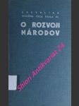 Encyklika svätého otca pavla vi. o rozvoji národov - pavol vi. - náhled