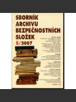 Sborník archivu bezpečnostních složek 5/2007 - náhled