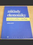 Základy ekonomiky cestovního ruchu - náhled