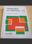 Matematika pro ekonomy 1 - náhled